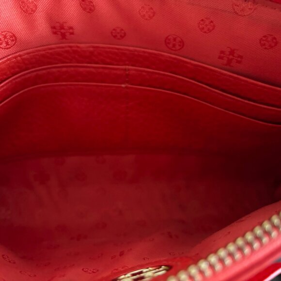 Tory Burch Robinson Crossbody/Orange - Picture 4 of 4